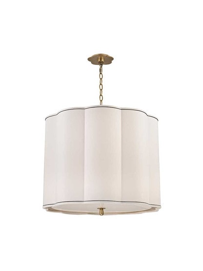 Sweeny 25 inch Pendant in Aged Brass.